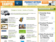 Tablet Screenshot of centronoleggiocamper.it
